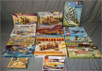 10 Vintage Model Kits