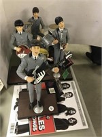 The Beatles Collector Dolls On Stands And
