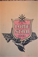 Jim Franklin Original Lone Star Beer Drawing