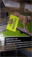 Tri-fold pet ramp for dogs up to 200 lbs.