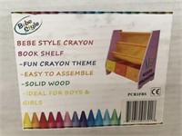 New Bebe style crayon shelf
