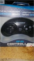 Genesis game controller. 6 button game pad