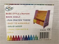 New Bebe style crayon shelf