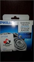 Philips shaving head replacements.  RQ 12 pro