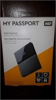 My Passport auto backup. 1 TB