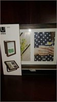 Umbra photo frame. Axis. For 2- 4x6's