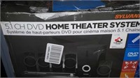 Sylvania 5.1 CH dvd home theater system