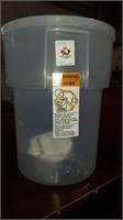 5 gallon plastic beverage container with spigot.