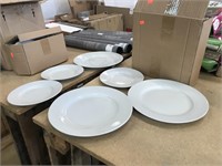 3 large 3 small Amazon Basics plates new