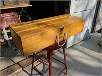 Vintage Solid Wood Sportcraft Crate