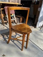Vintage SEATMORE solid wood Chair