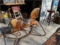 Vintage ORIGINAL WONDER HORSE Riding Toy