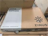 Zinus queen bed frame new opened box