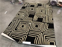 New handmade 5X8 area rug