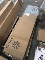 Zinus queen bed frame new damaged box