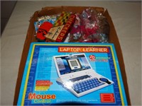 NIB Laptop Learner toy, Mcdonalds toys, box