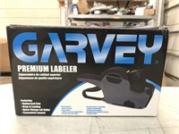 Garvey premium labeler untested