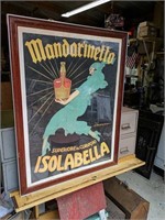 "Mandarinetto Isolabella" vintage framed print