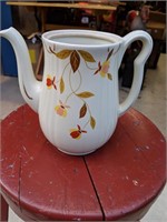 Vintage Hall's Jewel Tea Autumn Leaf Tea Pot