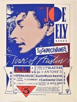 Antone's, Joe Ely Band "Suskwicentineel" Poster