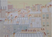 Marion McClanahan's "Paris Roofs" Limited Edition