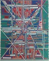 Risaburo Kimura's "City 368" Limited Edition Print