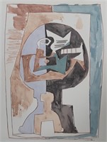 Pablo Picasso's "Gueridon et Guitare" Limited Edit
