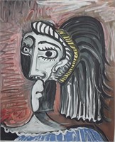 Pablo Picasso's "Tete De Femme" Limited Edition Li