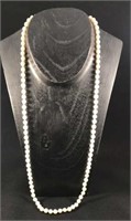 Pearl Necklace W/14kt Gold Clasp
