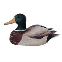 Tony Bendig's Mallard Drake Duck Carving