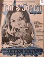Janis Joplin Concert Poster