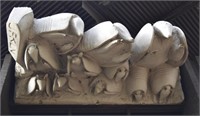Jim Franklin Armadillos Architectural Sculpture