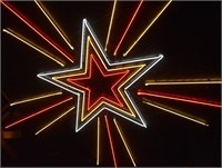 Threadgill's Famous Neon Star Celing Sign
