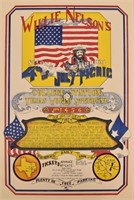 Willie Nelson's 2nd Annual 4th of July Poster