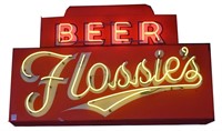 Flossie's Beer Neon Sign