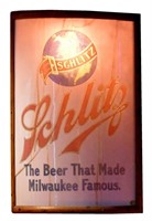 Schlitz Beer Corner Sign