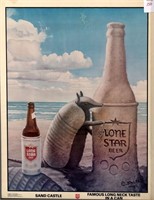 Lone Star Long Live Longnecks Poster Jim Franklin