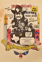Willie Nelsons 2nd 4th of July Picnic Poster