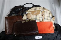 5 bags Gucci, Prada  2 Vintage Lizard, Maxim