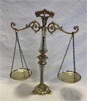 Brass Scales of Justice