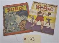 Vintage Boxing Magazines