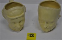 Ceramic Face Mugs