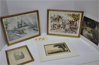 Assorted Prints & Frames