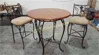 Bistro Table with 2 Bistro Chairs