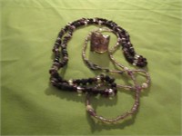 2 Necklaces and 1 Ring 6 1/2 Size
