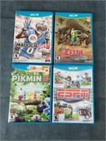 4 Wii GAMES INCLUDING: