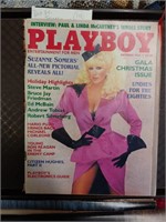 PLAYBOY MAGAZINE - 1984 DEC., - SUZANNE SOMERS