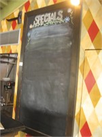 Large Framed Specials Chalkboard