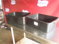 Lot of 2 Bus Tubs