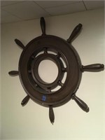 styrofoam ship wheel
